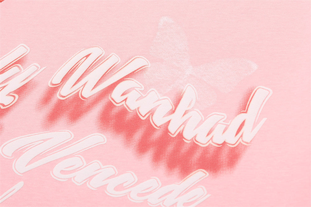 Butterfly Bottoming Casual Tops For Men And Women